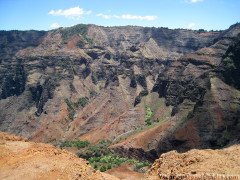 Kauai Hawaii - Canyon Trail - Waipoo Waterfall Hike