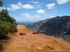 Kauai Hawaii - Waimea Canyon Cliff Trail