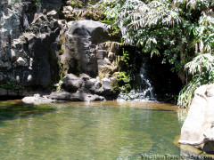 Kauai Hawaii - Waimea Canyon Trail - Waipoo Falls Pool